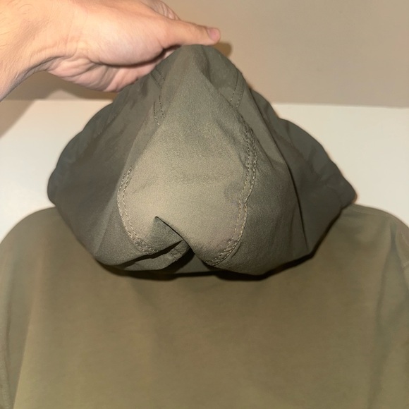 Athleta Green Quarter-Zip Hoodie - Picture 7 of 7